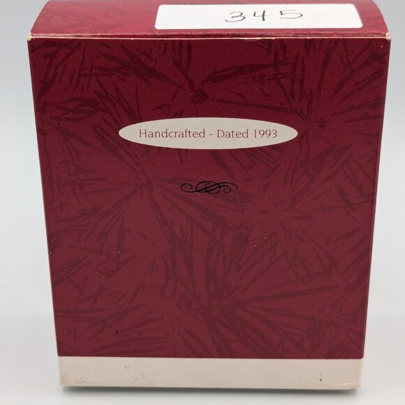 Hallmark Keepsake Dad Bear Ornament 1993 Toolbelt Dad/Santa's Workshop Theme - Picture 9 of 11